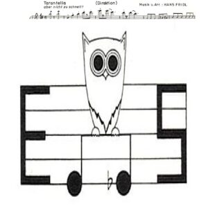 Klassische Musik Noten - Tarantella und Barcarole (Konzertstück) von Hans Fridl